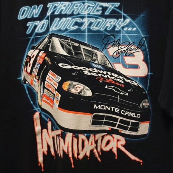 Vintage NASCAR T-Shirt - Double Sided - Picture 1 of 4